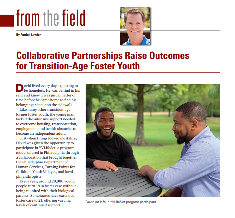 Collaborative Partnerships Raise Outcomes for Transition-Age Foster Youth