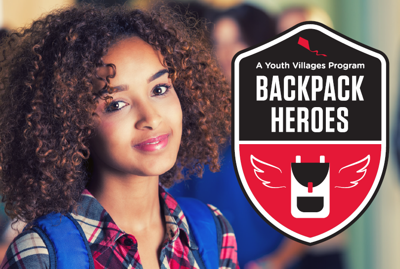 Youth Villages on quest for Backpack Heroes to donate school supplies for children in need