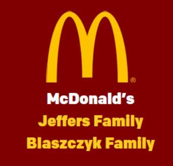 Jeffers and Blaszczyk Family McDonalds logo