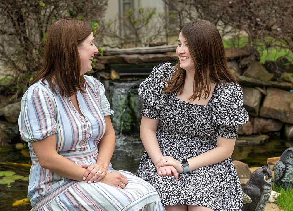 LifeSet and Scholar participant, Abby, with her Specialist, Claudia