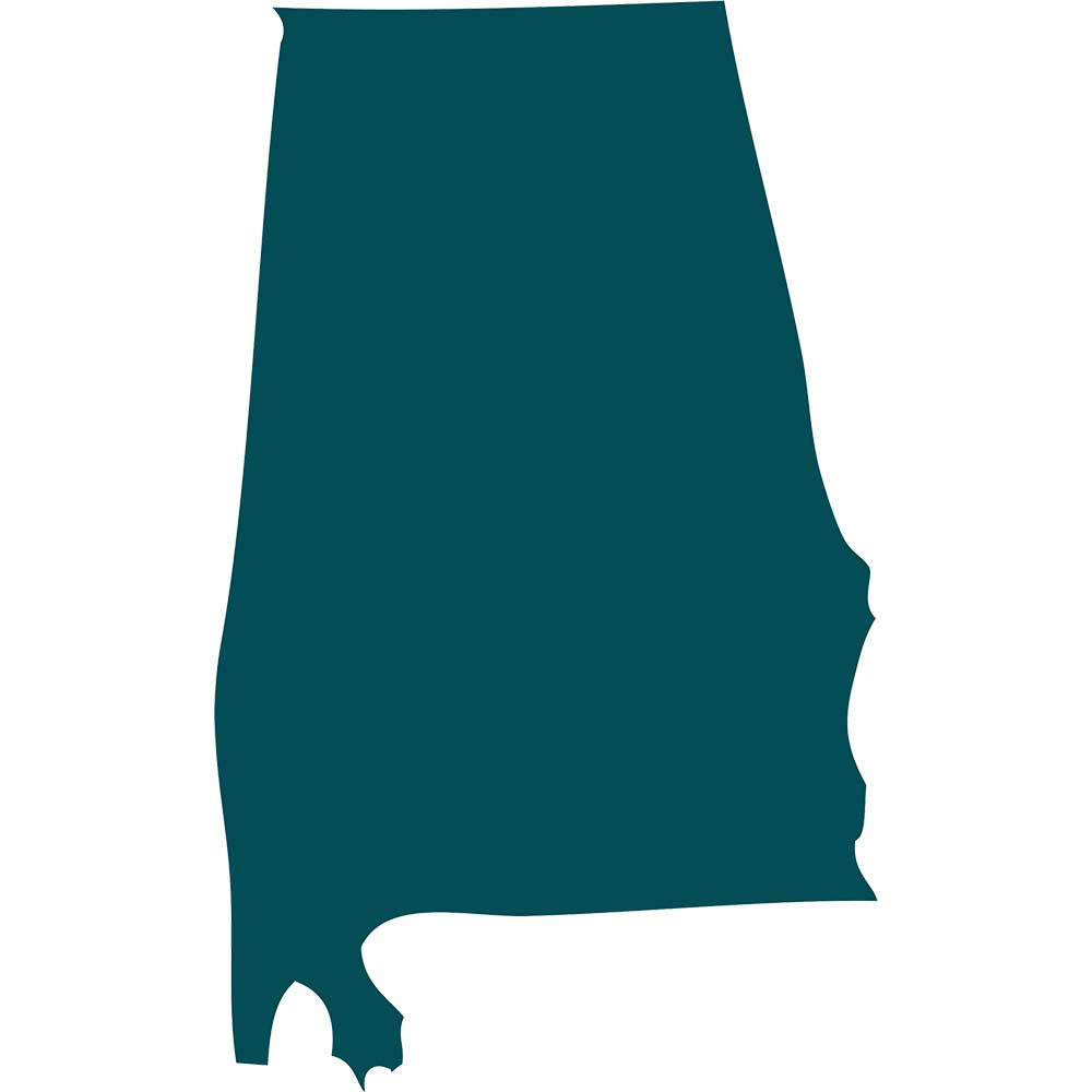 state of Alabama graphic