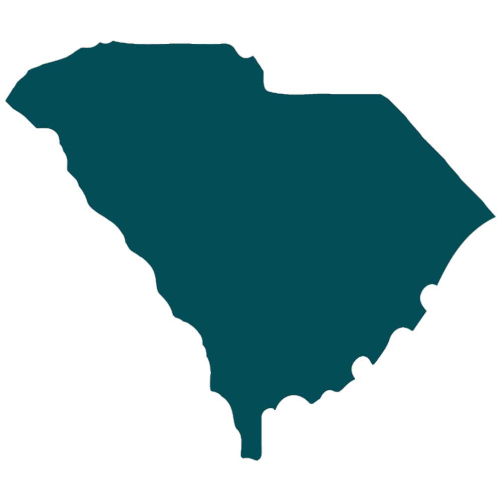 South Carolina state silhouette
