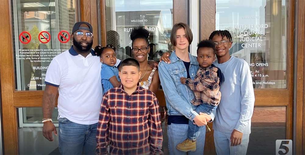 Family exemplifies spirit of Thanksgiving, fostering more than 30 children over 6 years