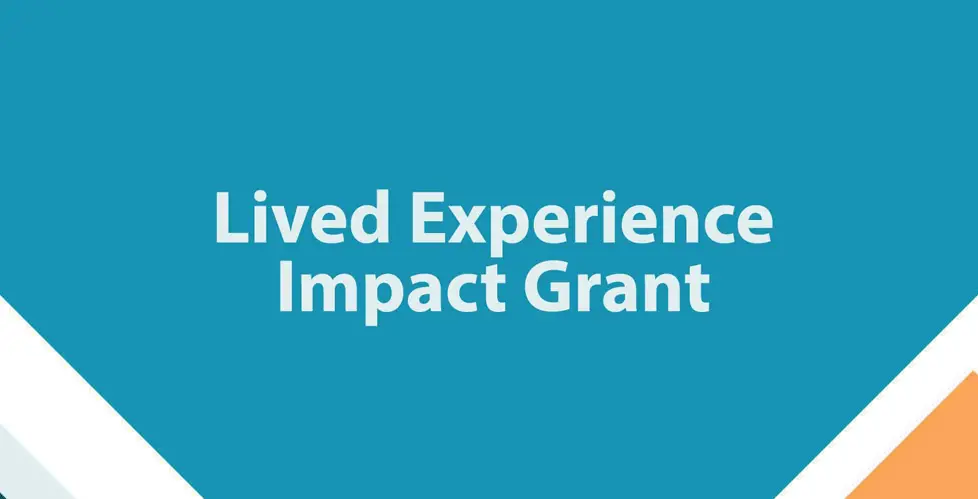 Lived Experience Impact Grant