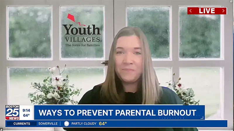 Allison Norton, Licensed Program Expert at Youth Villages, spoke with Boston 25 about parental burnout