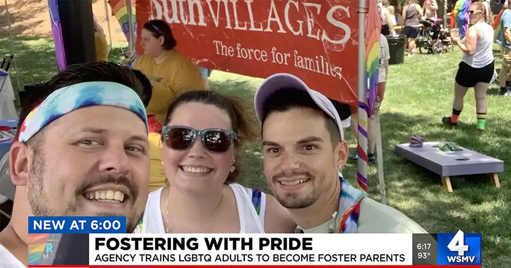 Nashville Channel 4 highlights Youth Villages foster care program during pride month