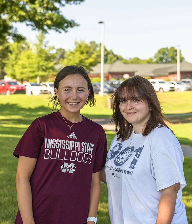 Youth Villages interns at campus event