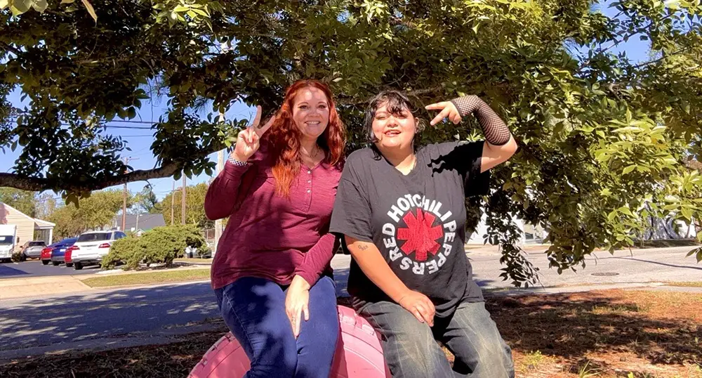 LifeSet youth, Mia with her specialist