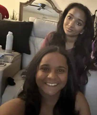 LifeSet participant, Lauryn with her sister