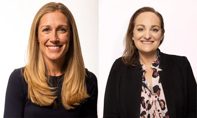 Red-Kite-Nite-Honorees-2026 Red Kite Nite honorees, Lauren Birchfield Kennedy and Sarah Siegel Muncey