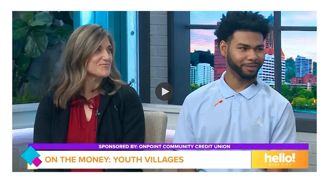 Youth Villages Scholar Spotlighted on KGW’s Hello, Rose City